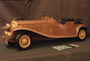 Classic car woodcarving